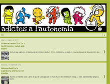 Tablet Screenshot of adictesalautonomia.blogspot.com