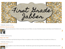 Tablet Screenshot of firstgradejabber.blogspot.com