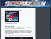 Tablet Screenshot of megarockblog.blogspot.com