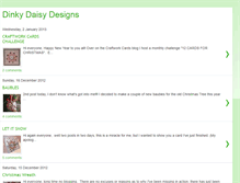 Tablet Screenshot of dinkydaisies.blogspot.com