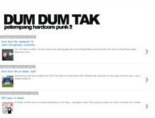 Tablet Screenshot of dumdumtak.blogspot.com