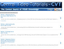 Tablet Screenshot of central-video-tutorials.blogspot.com