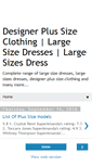 Mobile Screenshot of designerplussizeclothing.blogspot.com