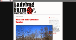 Desktop Screenshot of ladybugfarmnc.blogspot.com