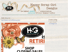 Tablet Screenshot of happyscrapgirl.blogspot.com