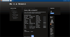 Desktop Screenshot of mucabrasilomelhordobrasil.blogspot.com