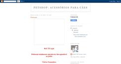 Desktop Screenshot of petshopacessorioscaes.blogspot.com