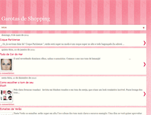 Tablet Screenshot of garotasdeshopping.blogspot.com