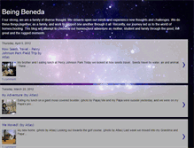 Tablet Screenshot of beingbeneda.blogspot.com