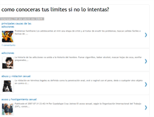 Tablet Screenshot of pensamientos-sin-limites.blogspot.com