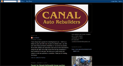 Desktop Screenshot of canalautorebuilders.blogspot.com