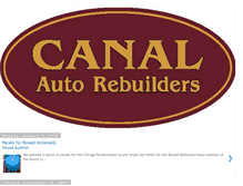 Tablet Screenshot of canalautorebuilders.blogspot.com