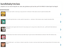Tablet Screenshot of bundlebaby1stclass.blogspot.com