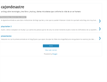 Tablet Screenshot of cajondesatre.blogspot.com