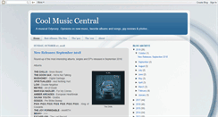 Desktop Screenshot of coolmusiccentral.blogspot.com