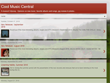 Tablet Screenshot of coolmusiccentral.blogspot.com