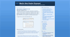 Desktop Screenshot of martinalankazlev-exposed.blogspot.com