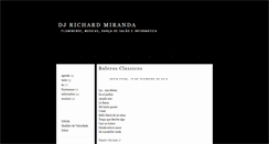 Desktop Screenshot of djrichardmiranda.blogspot.com