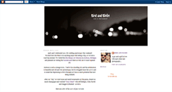 Desktop Screenshot of birdandthebloke.blogspot.com