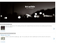Tablet Screenshot of birdandthebloke.blogspot.com