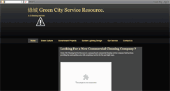 Desktop Screenshot of greenculture1.blogspot.com