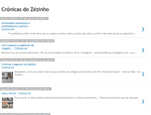 Tablet Screenshot of cronicasdozezinho.blogspot.com
