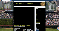 Desktop Screenshot of livebaseballvideostreaming.blogspot.com