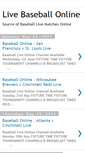 Mobile Screenshot of livebaseballvideostreaming.blogspot.com