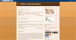 Desktop Screenshot of musicaead.blogspot.com