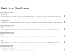 Tablet Screenshot of ktcso-plasticscrapclassification.blogspot.com
