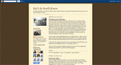 Desktop Screenshot of katsinsouthkorea.blogspot.com