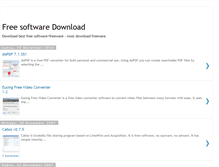 Tablet Screenshot of myfree-software-download.blogspot.com