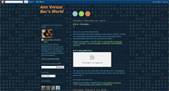 Desktop Screenshot of annversusbec.blogspot.com