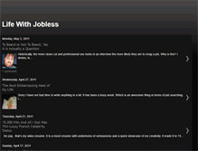 Tablet Screenshot of lifewithjobless.blogspot.com