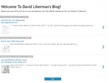 Tablet Screenshot of davidartiste.blogspot.com