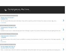 Tablet Screenshot of contemporarymadness.blogspot.com
