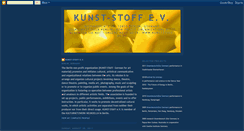 Desktop Screenshot of kunststoff-verein.blogspot.com