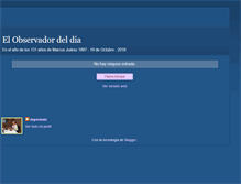 Tablet Screenshot of elobservadordeldia.blogspot.com