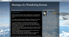 Desktop Screenshot of korean4christ.blogspot.com