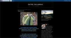 Desktop Screenshot of palabrasola.blogspot.com