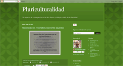 Desktop Screenshot of jorge-pluriculturalidad.blogspot.com