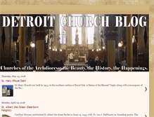 Tablet Screenshot of detroitchurchblog.blogspot.com