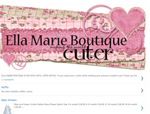 Tablet Screenshot of ellamarieboutique.blogspot.com