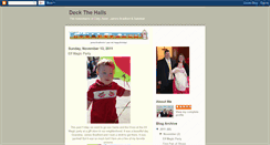 Desktop Screenshot of deckthehallsblog.blogspot.com