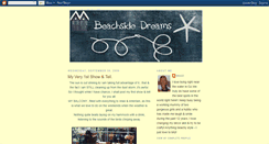 Desktop Screenshot of beachsidedreams.blogspot.com