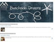 Tablet Screenshot of beachsidedreams.blogspot.com
