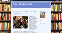 Desktop Screenshot of brianthebookseller.blogspot.com