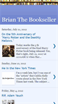 Mobile Screenshot of brianthebookseller.blogspot.com