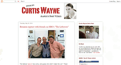 Desktop Screenshot of curtiswaynenews.blogspot.com