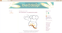 Desktop Screenshot of loveanddesign.blogspot.com